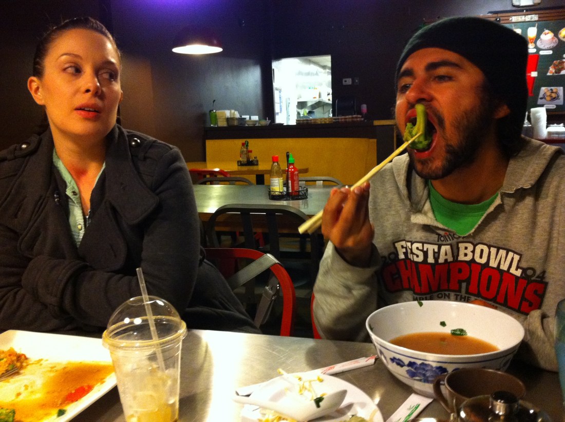 Rachel and Jer at Pho City