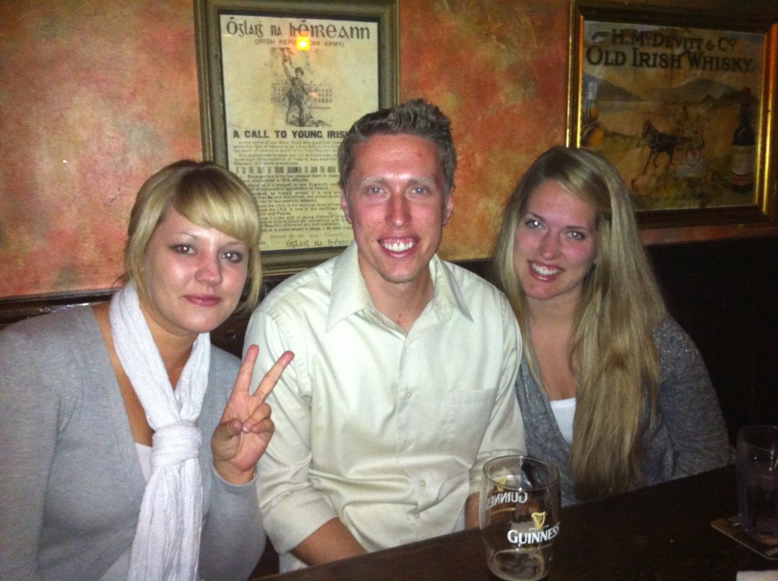 Michelle, Ian, and Dana at The Field