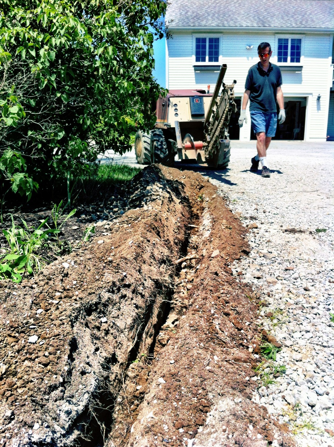 Digging Trenches with Dad
