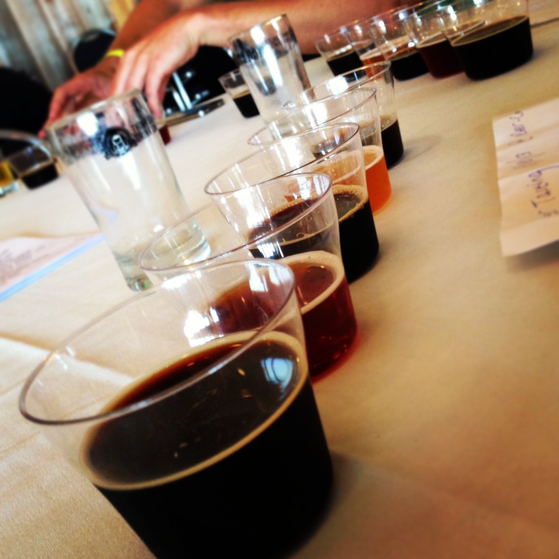 Beer Judging Tasters