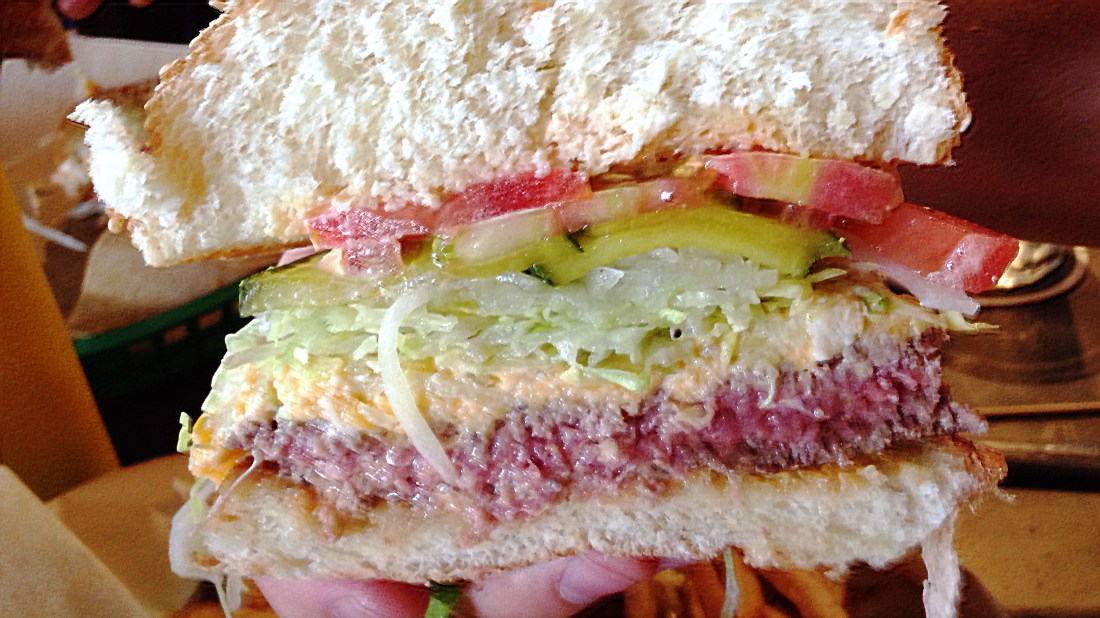 Hubcap Burger - Detail