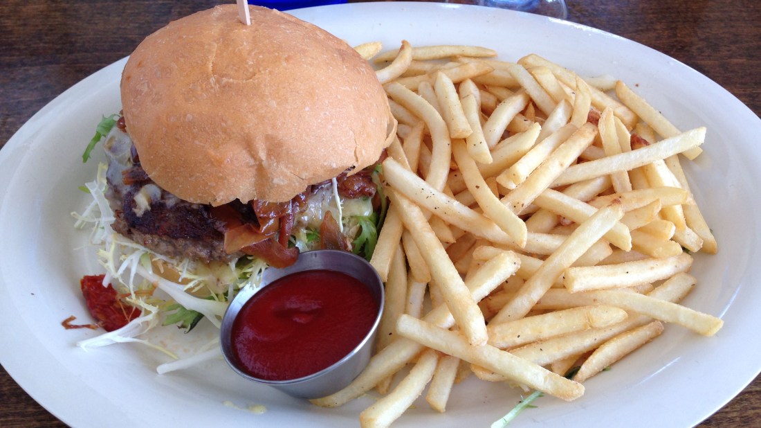 Golden Road Brewery GRB Burger