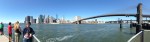 Manhattan and the Brooklyn Bridge