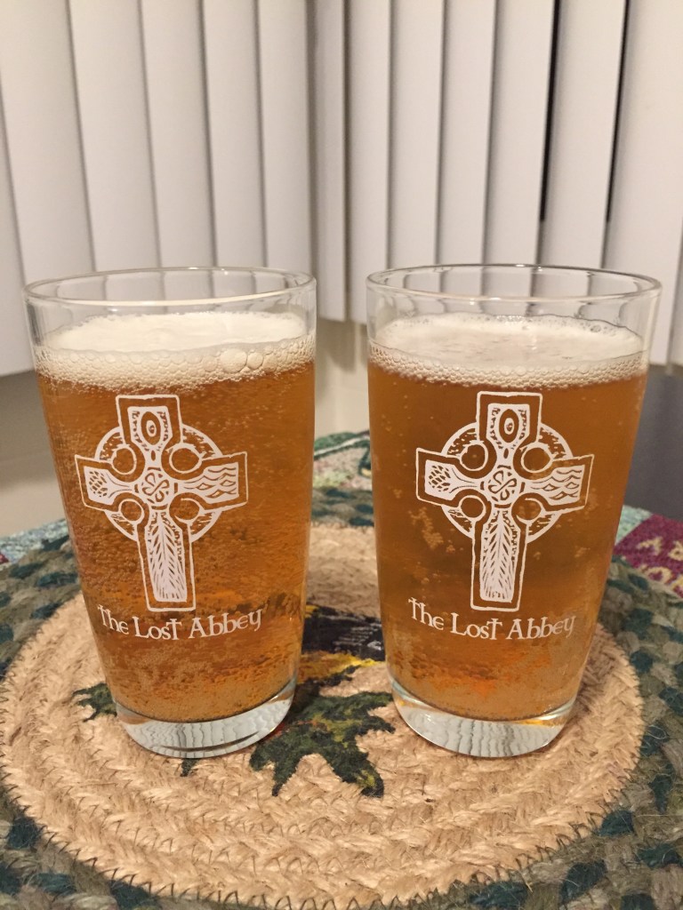 Pliny and Pure Hoppiness in the glass